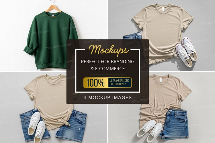 T-shirt mockup collection