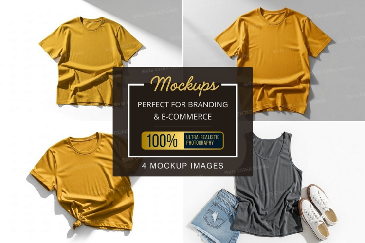 T-shirt mockup collection