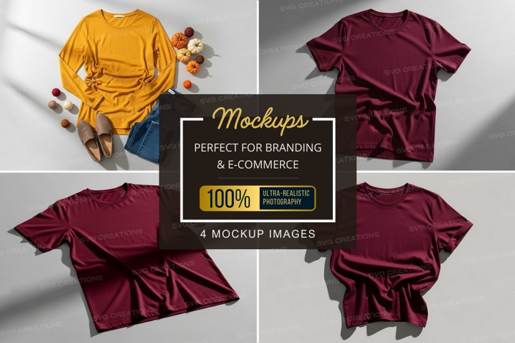 T-shirt mockup collection