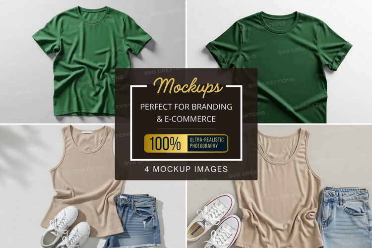 T-shirt mockup collection