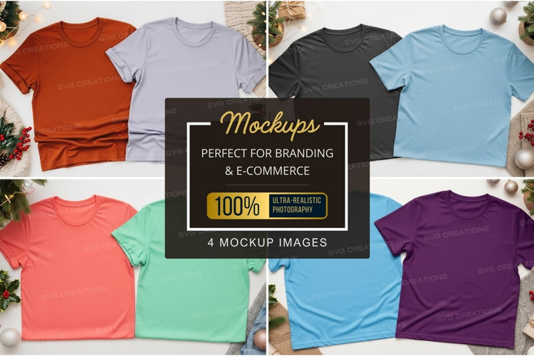 T-shirt mockup collection