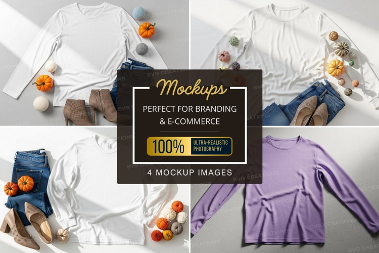 T-shirt mockup collection
