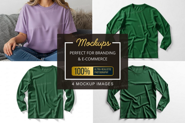 T-shirt mockup collection