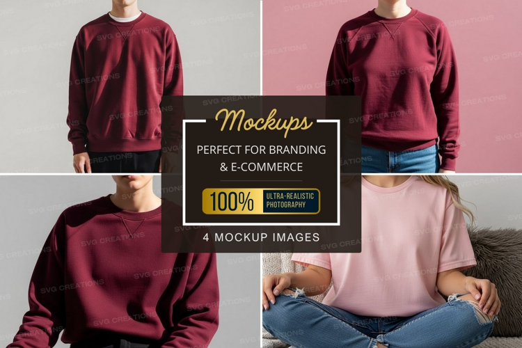 Casual sweatshirts and t-shirts collection