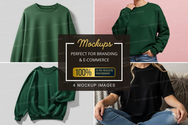 Casual oversized sweatshirts collection