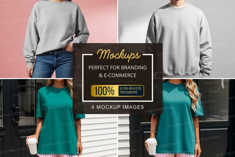 Sweatsuit Mockup Image 9