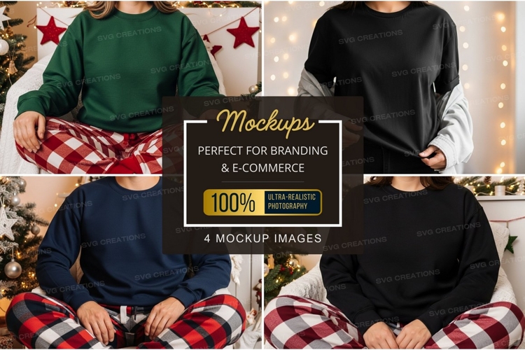 Cozy christmas pajama party