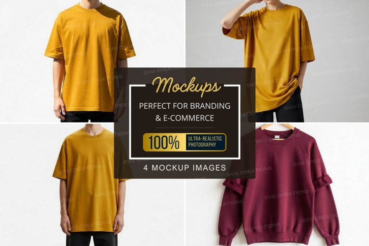 T-shirt mockup collection