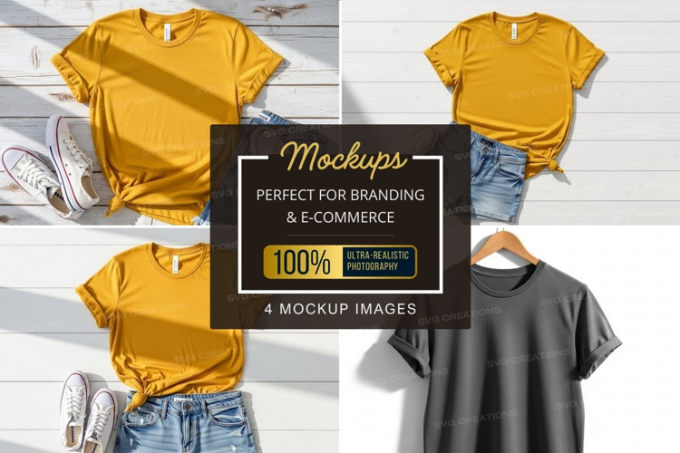 T-shirt mockup collection