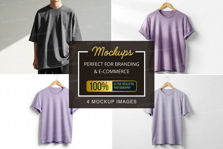 T-shirt mockup collection