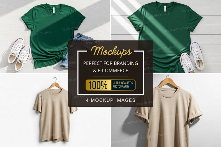 T-shirt mockup collection