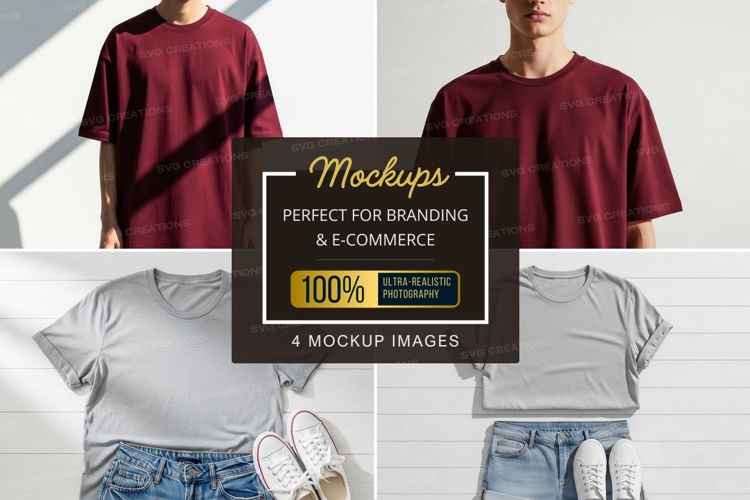 T-shirt mockup collection