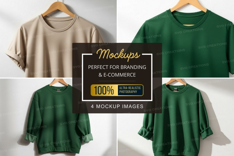 T-shirt mockup collection