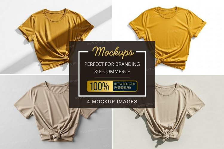 T-shirt mockup collection