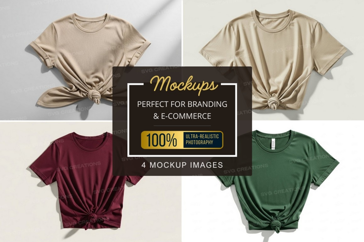 T-shirt mockup collection