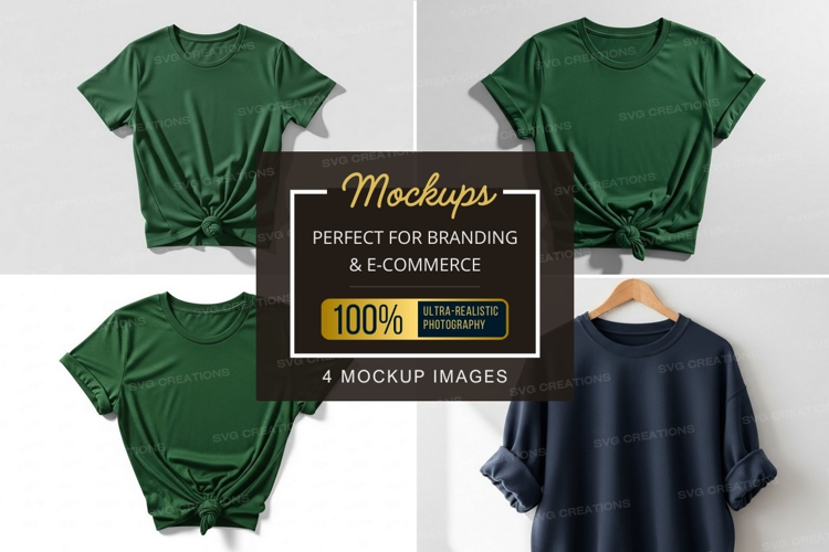 T-shirt mockup collection