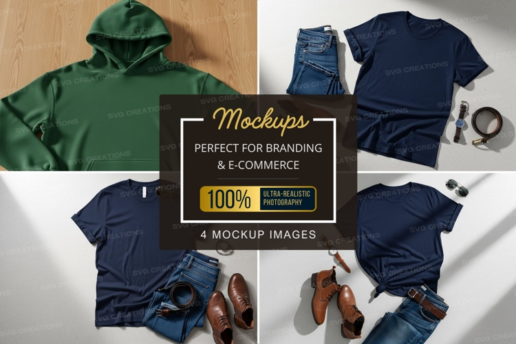 T-shirt mockup collection