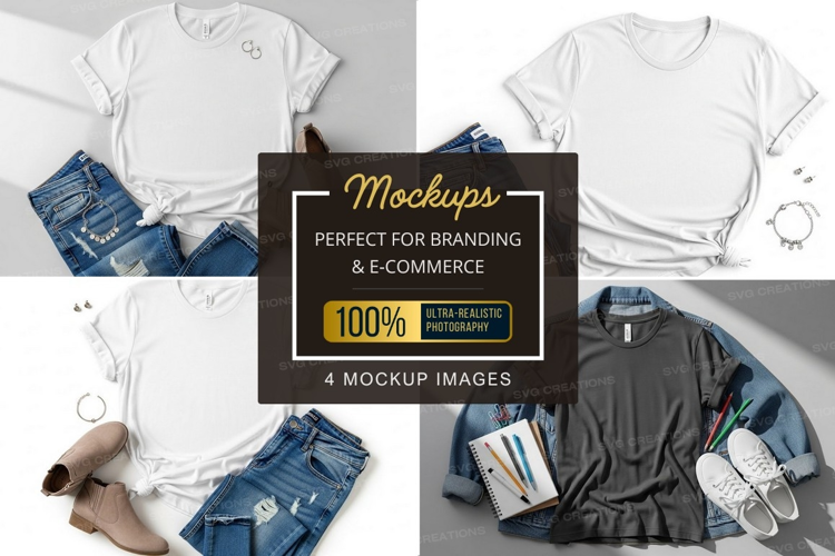 T-shirt mockup collection