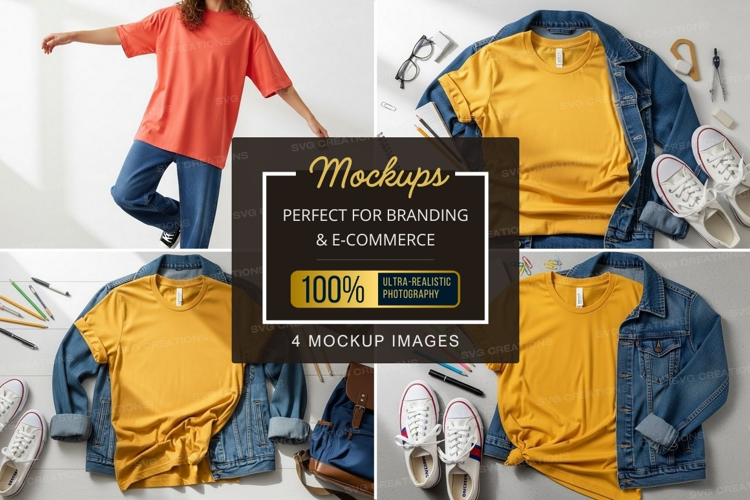 T-shirt mockup collection