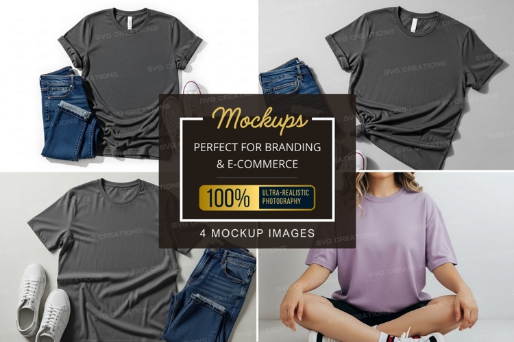 T-shirt mockup collection