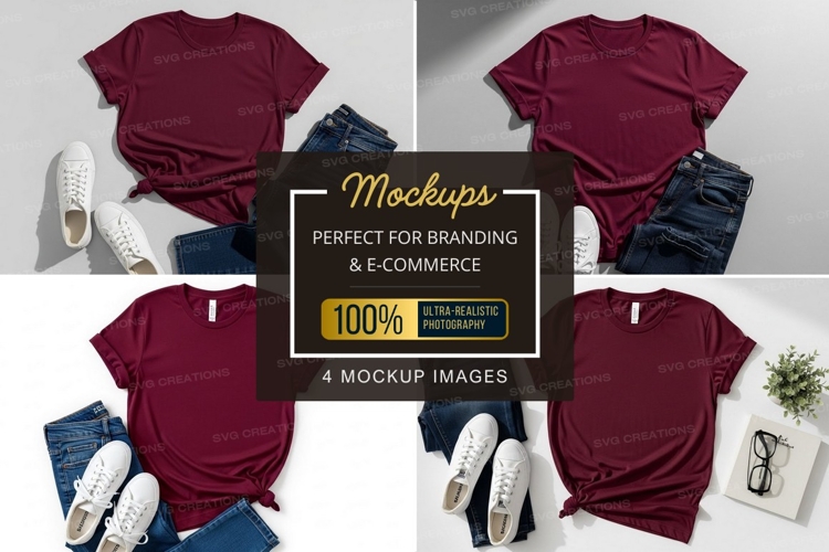 T-shirt mockup collection