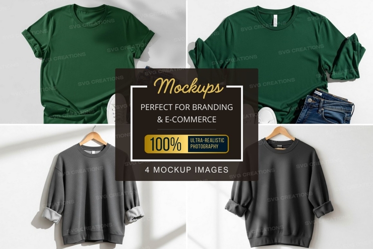 T-shirt mockup collection