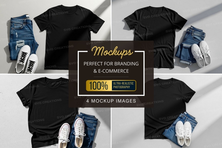T-shirt mockup collection