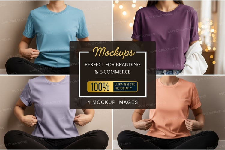 T-shirt mockup collection