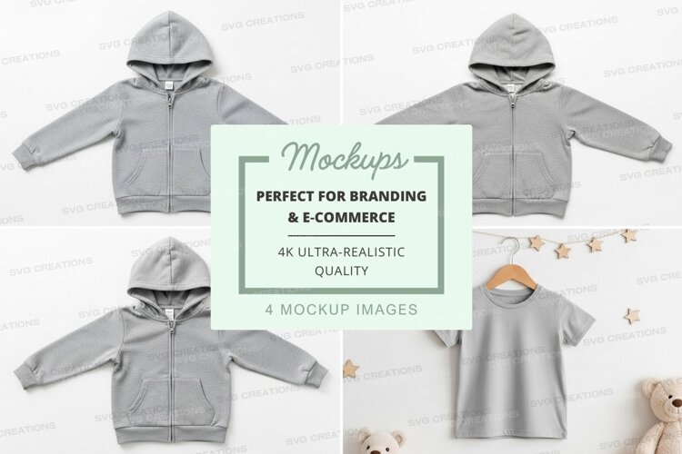 Mockup: kids' clothing collection example image 1