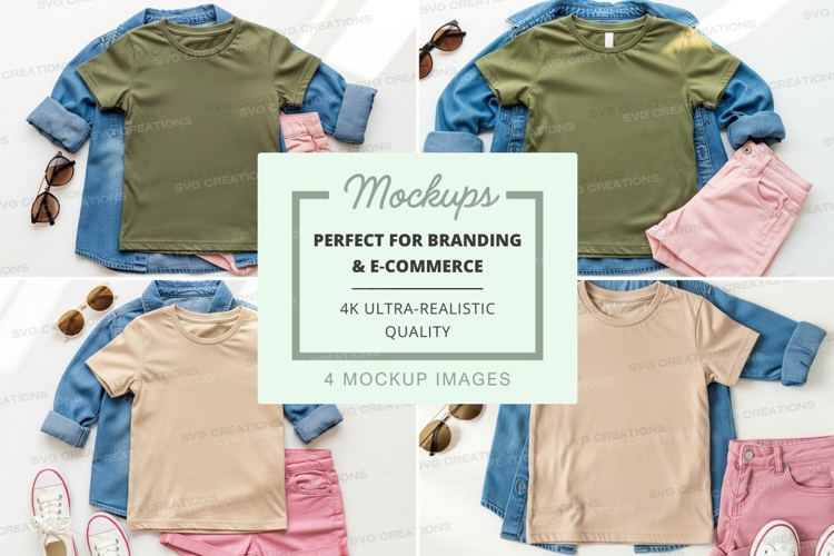 Mockup: casual summer outfits