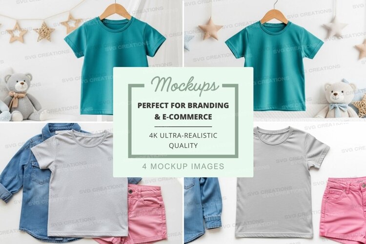Mockup: children's clothing collection example image 1