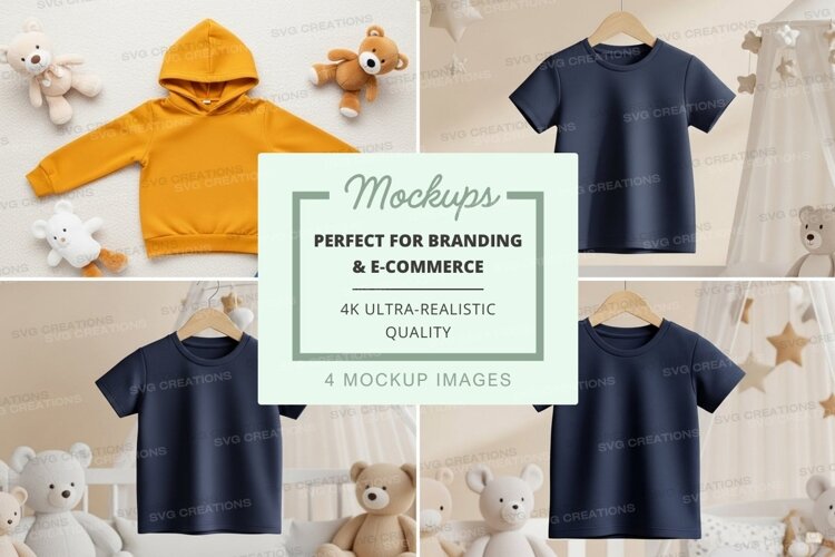 Mockup: children's clothing collection example image 1