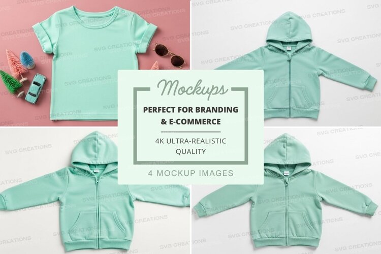Mockup: children's clothing collection example image 1