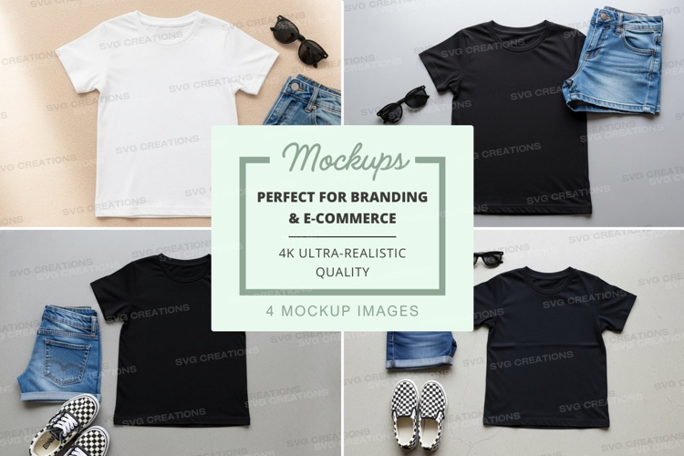 Mockup: casual outfit combinations