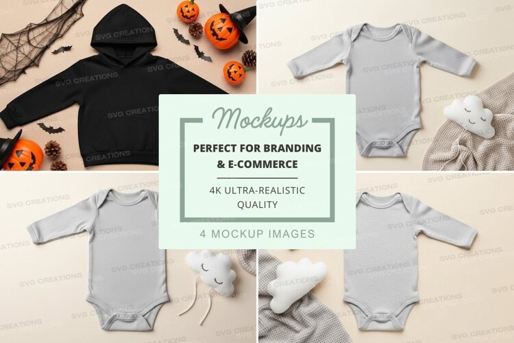 Mockup: baby clothing collection example image 1