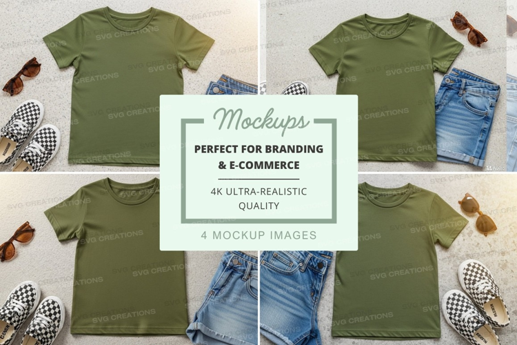 Mockup: casual summer outfit
