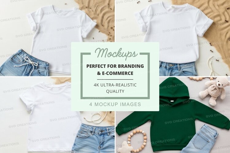 Mockup: children's clothing collection example image 1