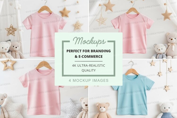 Mockup: children's clothing and toys example image 1
