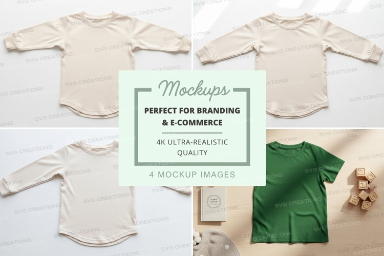 White Tshirt Mockup Image 8