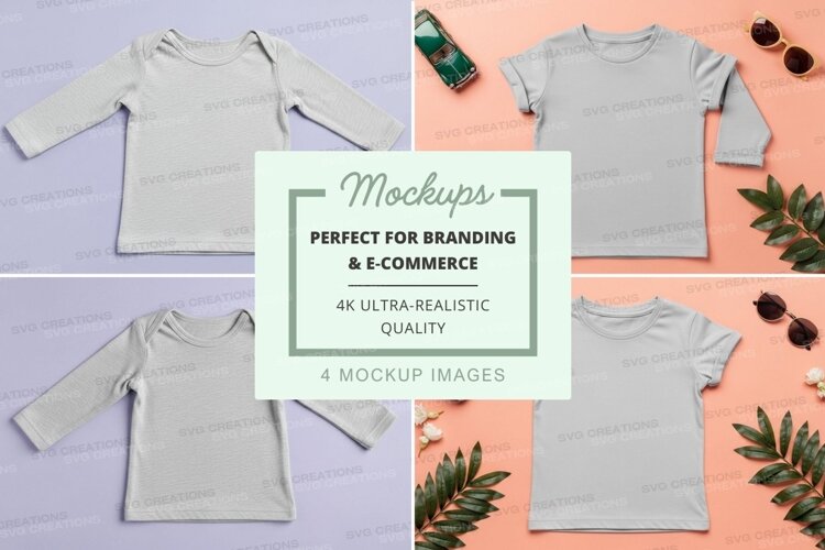 Mockup of various t-shirts example image 1
