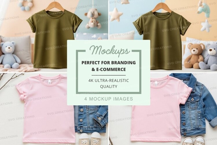 Mockup: children's clothing collection example image 1
