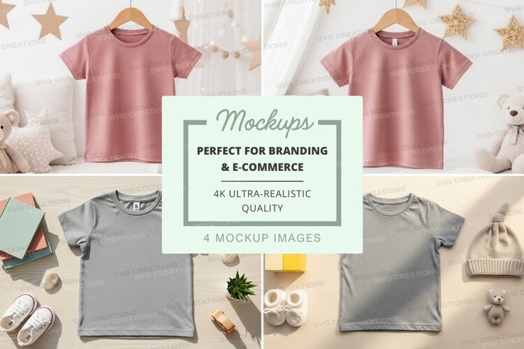 Mockup: children's clothing collection example image 1