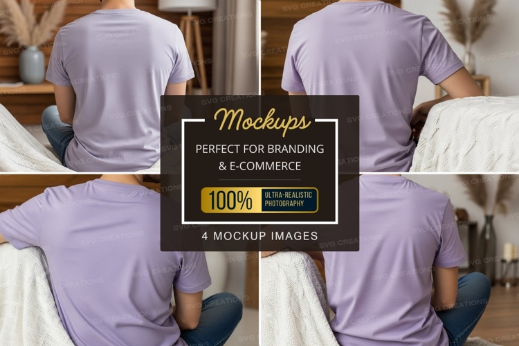 White Tshirt Mockup Image 10