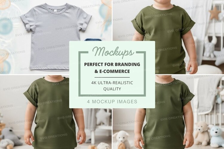 Mockup: children's clothing collection example image 1