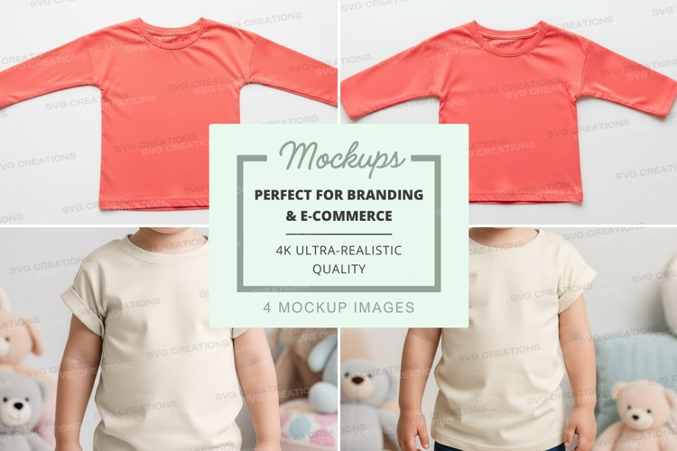 Mockup: children's t-shirt design