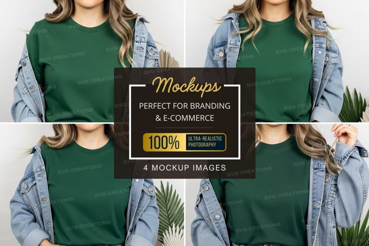 T-shirt mockup example image 1