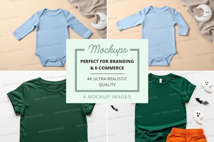 Mockup: baby and toddler clothing collection example image 1