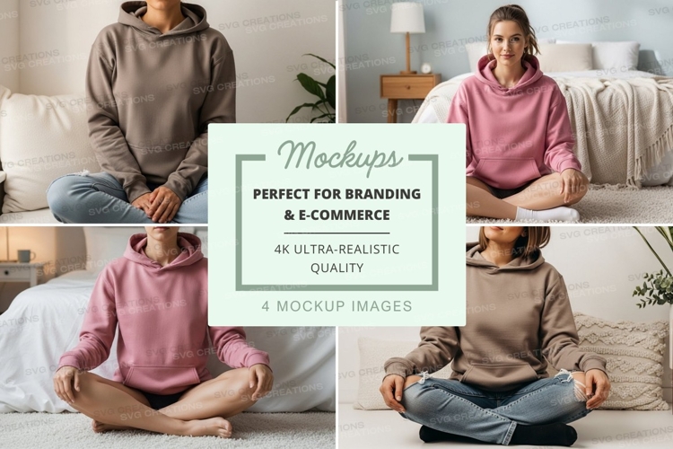 Sweatsuit Mockup Image 13