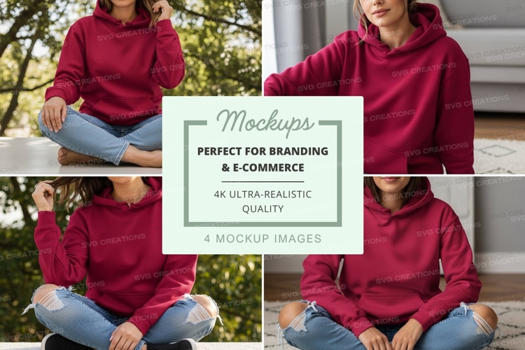 Sweatsuit Mockup Image 15