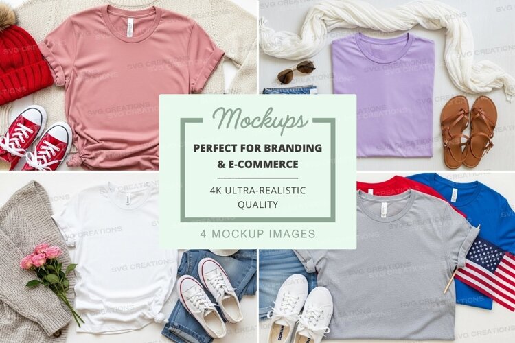 Casual summer outfits mockup example image 1